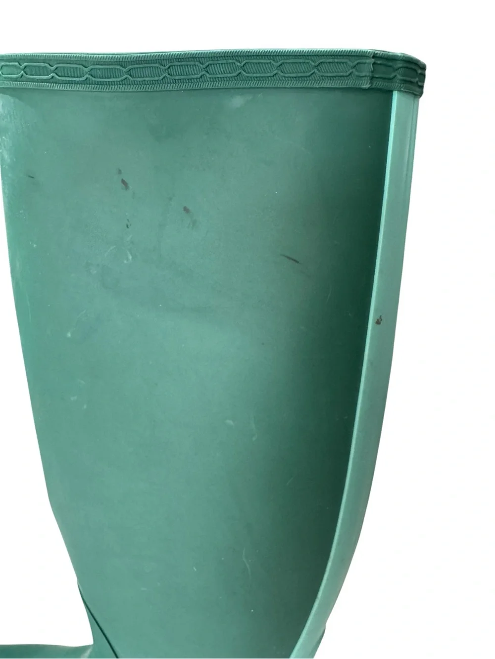 Hunter Original Tall Matte Green Wellington Rubber Rain Boots Size 8 - Picture 10 of 12